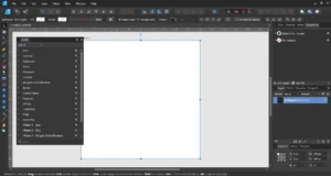 Affinity Designer interface