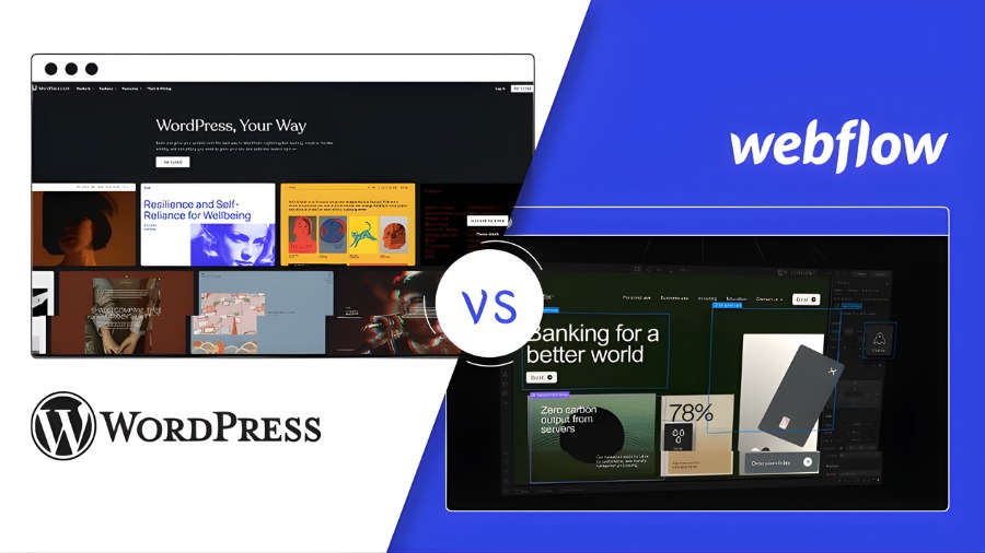Webflow vs WordPress Which Is Better for Business Websites