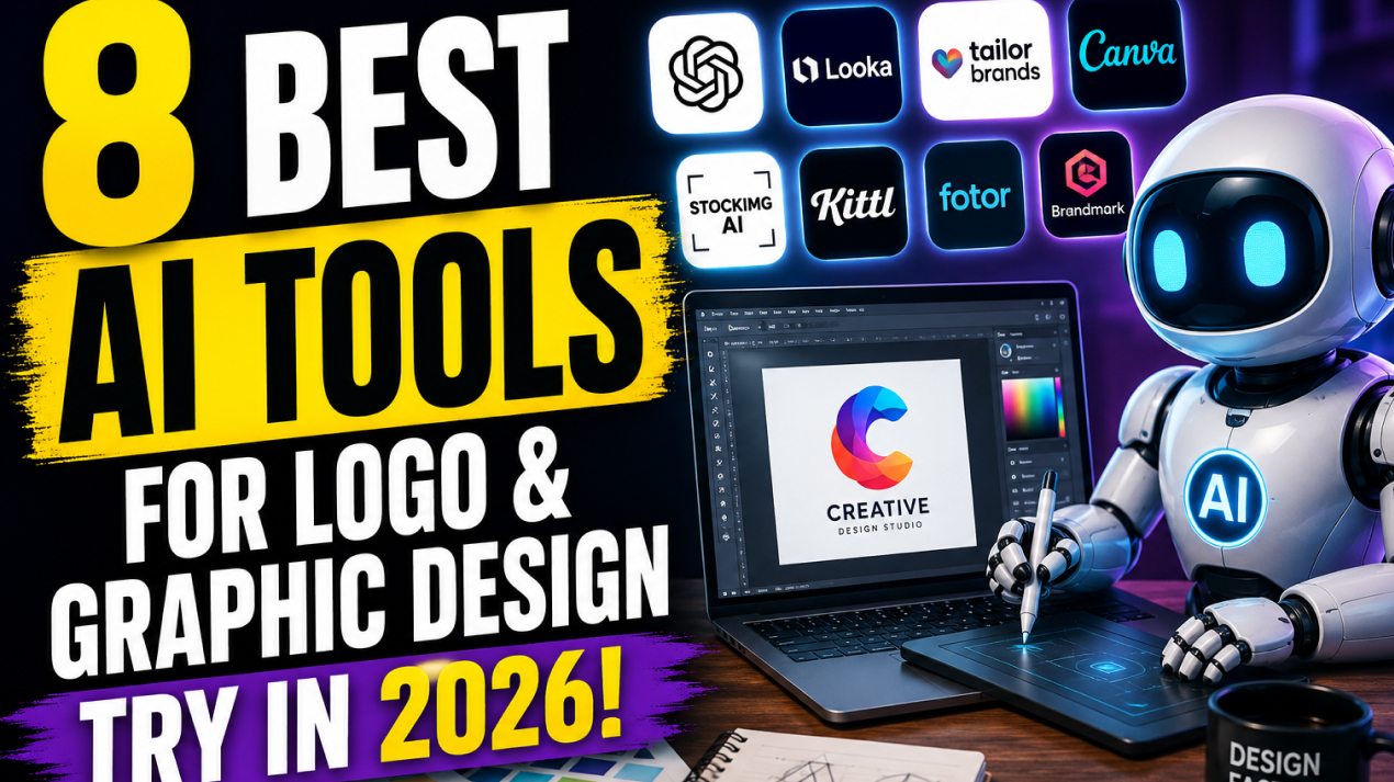 8 Best AI Tools for Logo & Graphic Design You Should Definitely Try in 2026