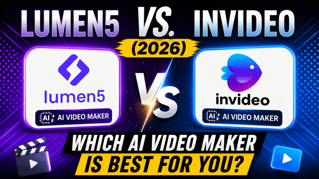 Lumen5 vs InVideo AI tools comparison